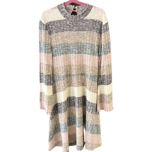 art class Other - Art Class Pastel Stripes Rib Knit Girls Dress Size L (10/12)